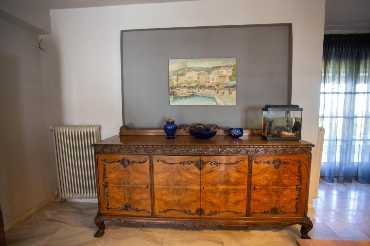 Τraditional Fully Detached Villa On A Luxurious Hillock Of Thessaloniki With Its Own Garden Also For Family & Wedding Gatherings For 10 To 25 People Only 15 Minutes From Airport 外观 照片