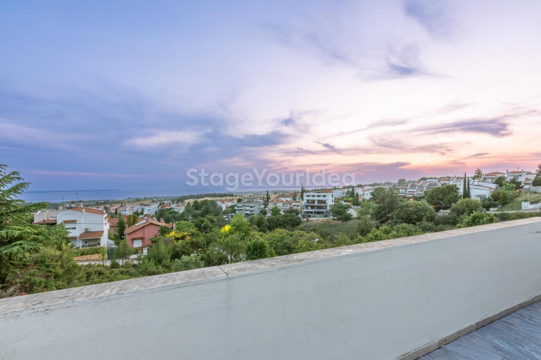 Τraditional Fully Detached Villa On A Luxurious Hillock Of Thessaloniki With Its Own Garden Also For Family & Wedding Gatherings For 10 To 25 People Only 15 Minutes From Airport 外观 照片