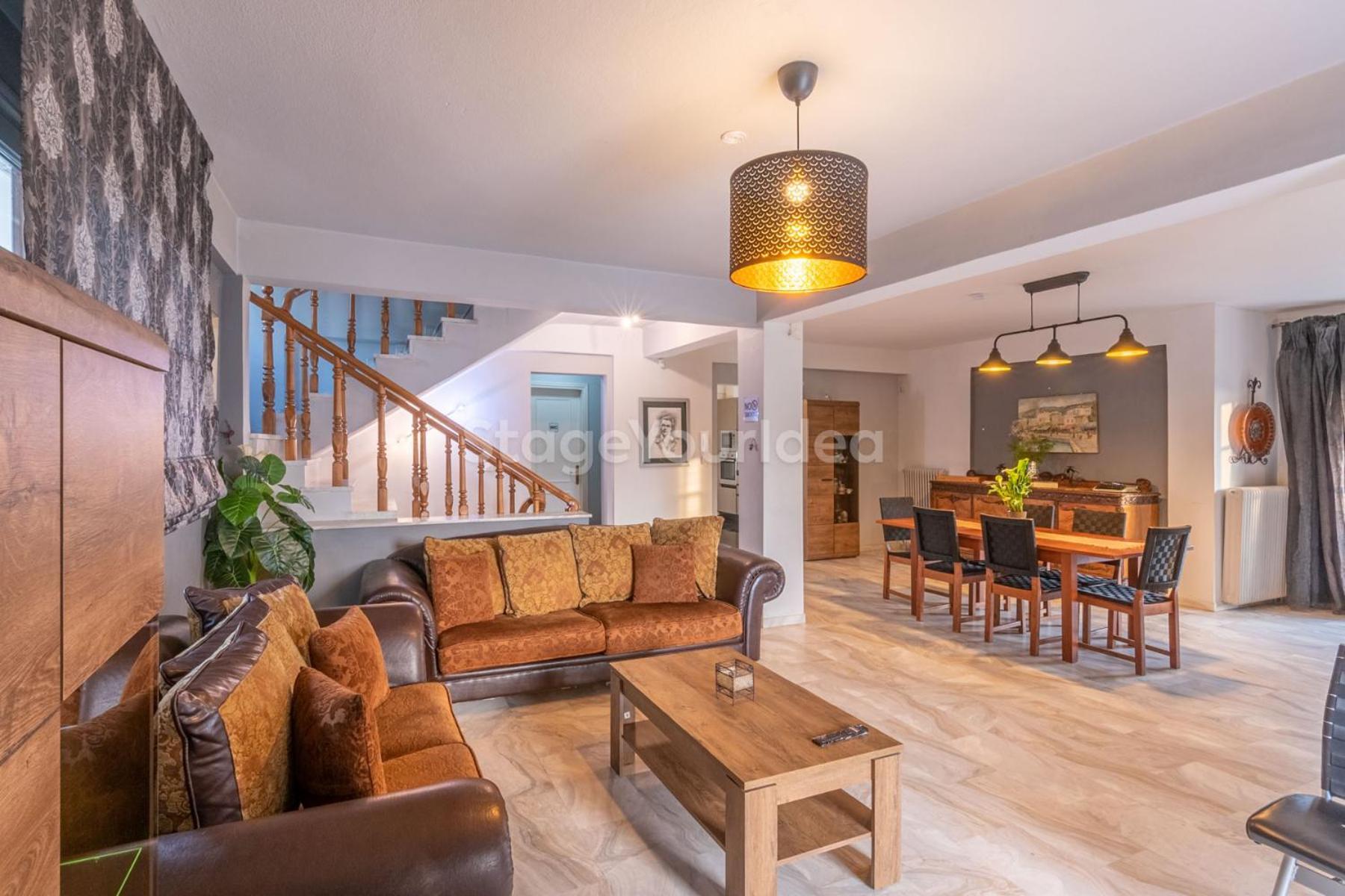 Τraditional Fully Detached Villa On A Luxurious Hillock Of Thessaloniki With Its Own Garden Also For Family & Wedding Gatherings For 10 To 25 People Only 15 Minutes From Airport 外观 照片